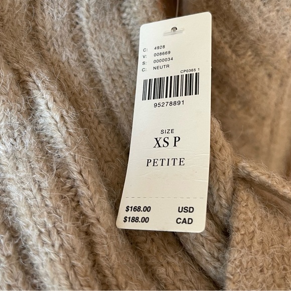 Anthropologie Tan Ribbed Midi Dress - Picture 7 of 13